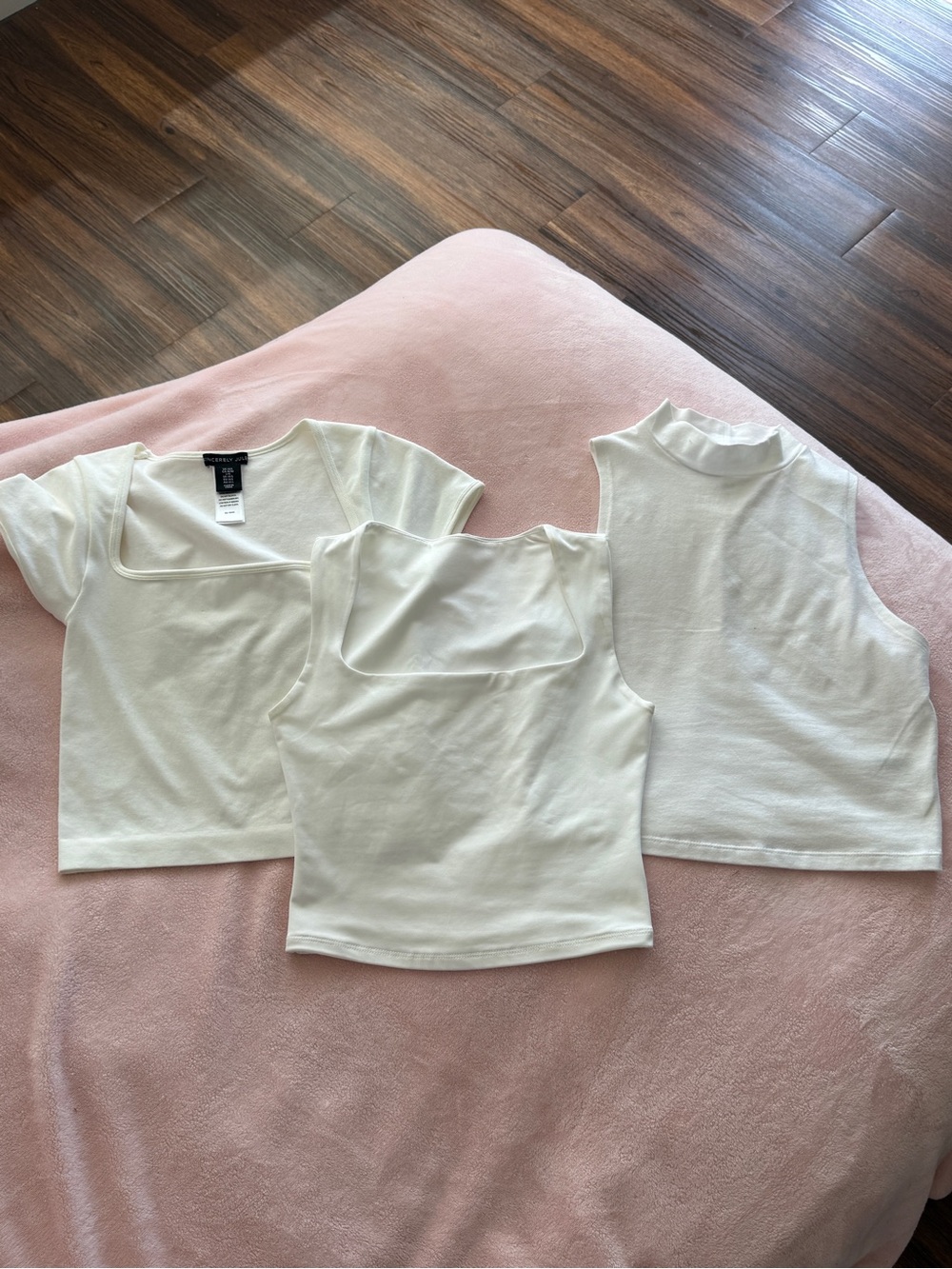 White Women’s Crop Top Bundle